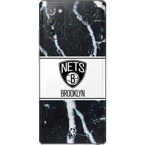 NBA Brooklyn Nets Marble Galaxy Note20 5G Skin